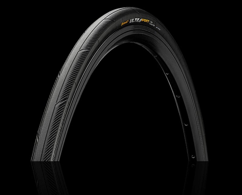 Continental Ultra Sport III 700x25c Black/Black Folding PureGrip - Pair (2 Tires) - Image 3